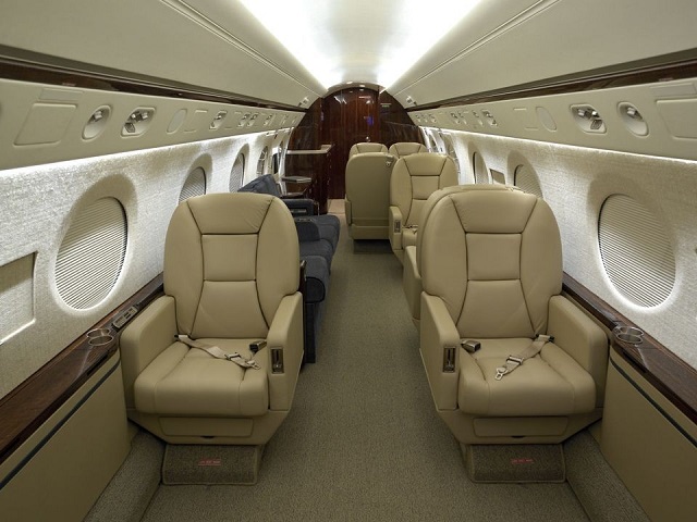 volo privato sul Gulfstream G350